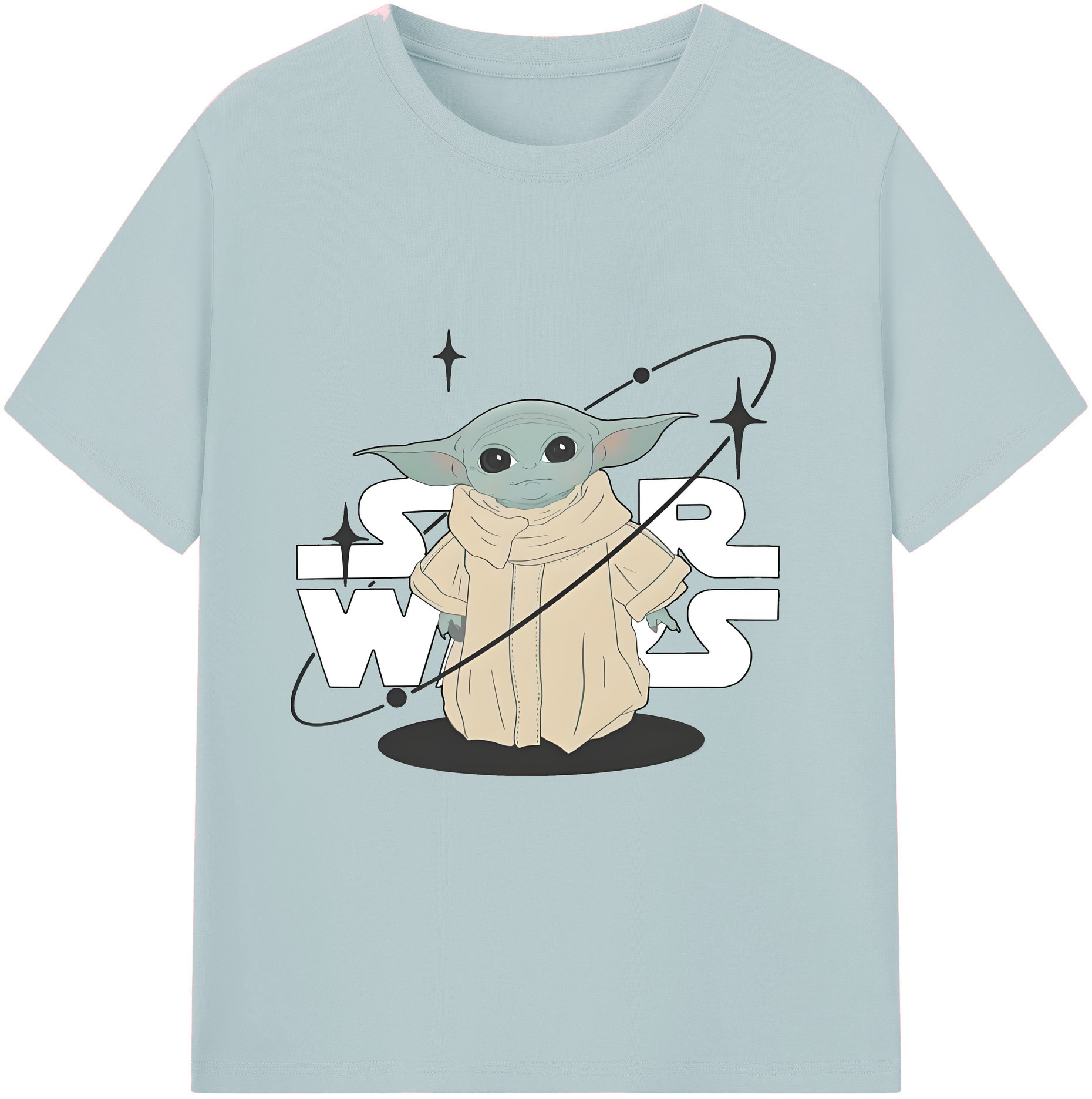 （画像用） スター・ウォーズ Star Wars 綿100％半袖Tシャツ（フロントプリント）
